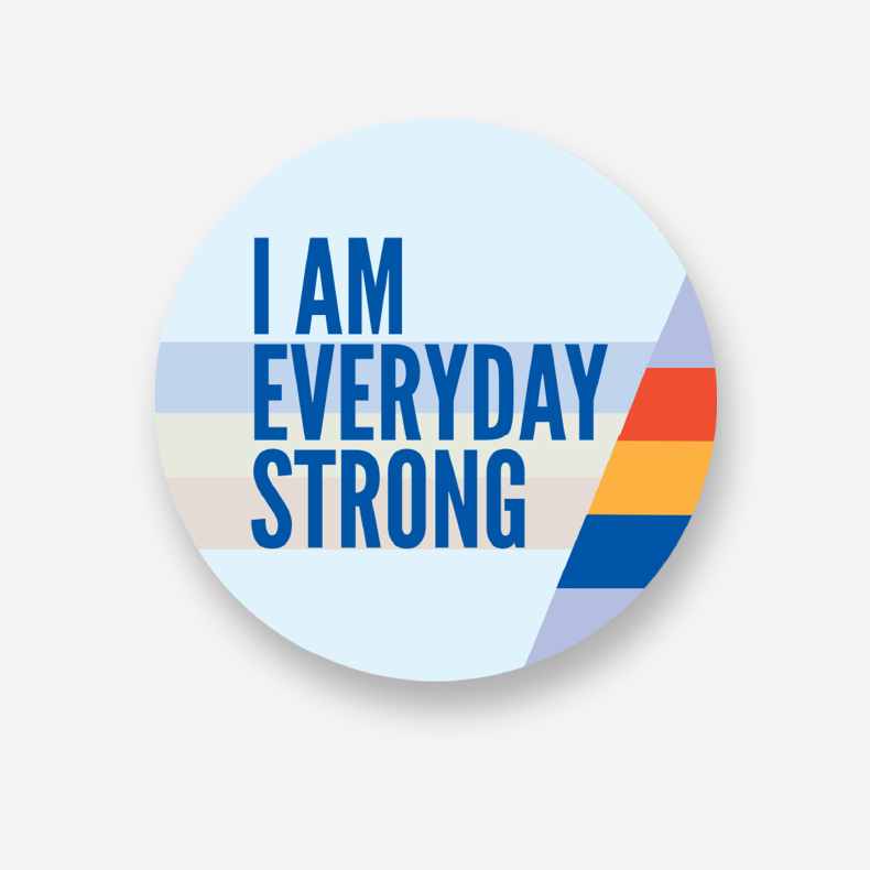 Show details for Sticker—I Am Everyday Strong