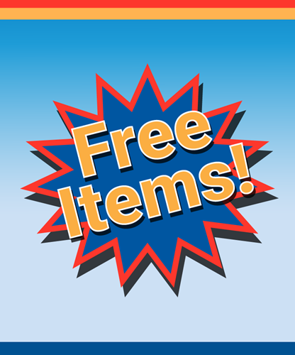 Picture for category Free Items